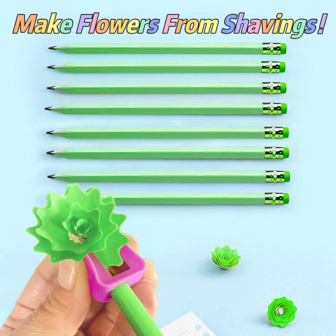 Funny Triangle Pencils #2 Green Pre Sharpened Pencils HB Number 2 Pencils with Erasers Triangular Pencils Party Favor Pencils for Kids Birthday Cu...