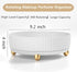 Large Capacity Makeup Brush Holder, 360° Rotating Makeup Perfume Organizer, Makeup Brushes Cup Tray for Vanity Decor Bathroom Countertops Cosmetic...