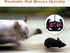 Giveme5 Remote Control Fake Rat Realistic Mouse Cat Toy Mice RC Toy Cat Mice Animal Interactive Toy Figures Cat Running Wheel Wireless Chasing Pra...