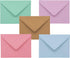 Pukka Pad, Carpe Diem Gummed Envelopes for Greeting Cards and Invitations - Pack of 25 Pastel Envelopes - A2, 4.38 x 5.75 in...