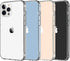 LUHOURI for iPhone 12 Pro Max Clear Case with Screen Protector,Transparent Crystal Acrylic TPU Acrylic Cover,Slim Fit Shockproof Protective Phone ...