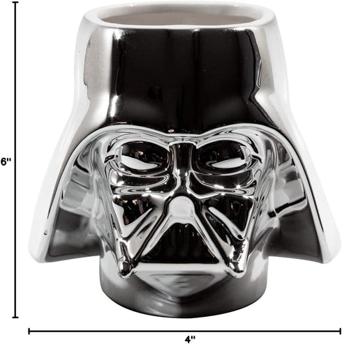 Star Wars StarWars Collectible Darth Vader Mug | Chrome Molded...