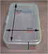 Maymom Small Plastic Box with Hinged Lid for Small Parts, Crafts, Beads, Jewelry and Watch Parts (12 Boxes, Clear)...