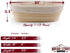 (10x6 inch) Oval Proofing Basket Set by Bread Story Oval Brotform Handmade Unbleached Natural Cane Bread Baking Kit with Cloth Liner Bread Baking ...