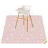 Splat Mat for Under High Chair/Arts/Crafts by CLCROBD, 51" Baby Anti-slip Food Splash and Spill Mat for Eating Mess, Waterproof Floor Protector an...