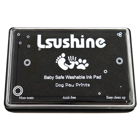 Ink Pad for Baby Footprint, Baby Handprint, Paw Print Pad, Create Impressive Keepsake Stamp, Non-Toxic Ink pad, Perfect Baby Shower Registry Gift ...