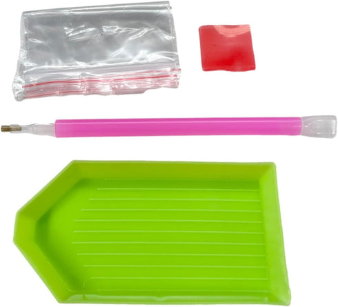 Syntego 5D DIY Teddy Bear Diamond Art Kit Crystal Embroidery Rhinestone Acrylic Table Top Decoration (Heart Bear)......