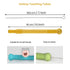 Hollow Teether Tubes, 6 Pack Chew Straw Toy for Infant Toddlers Silicone Teething Toys for Babies, 0-6 Months 6-12 Months BPA Free/Freezable/Dishw...