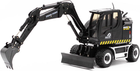1/50 Wheeled Excavator Construction Vehicle Toys, Vehicle Toys for Kids, Outdoor Sandbox Car Toys, Birthday Gift Toddler Boy Kid...