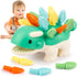 Hirger Montessori Toys for Baby 1 2 3 4 Year Old: Fine Motor Dinosaur Toys for Kids 2-4|Toddler Learning Educational Toys for Birthday Gift Age 1-...