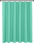 Biscaynebay Quality Fabric Shower Curtain Liners 72 Inch by 72 Inch, Teal Water Resistant Bathroom Curtains Rust Resistant Grommets & Weighted Bot...