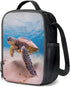 Sea Turtle Insulated Lunch Bag for School Work Office Picnic Ocean Hawaii Tote Lunch Box Containers for Adults and Kids Compact Reusable Cooler Ba...
