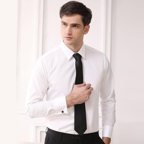 HONEY BEAR Fabric Nylon Stripe Pattern Cufflinks Round for Mens Shirt Business Wedding Gift...