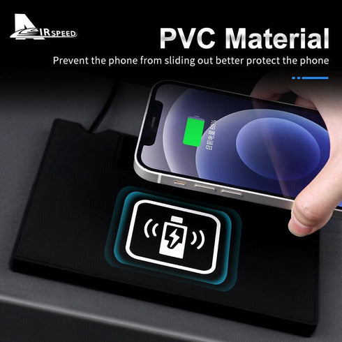 2018-2023 Toyota Camry Wireless Charger, Fast 15W Cell Phone Qi Charging Station Pad Mat fits Camry Accessories...