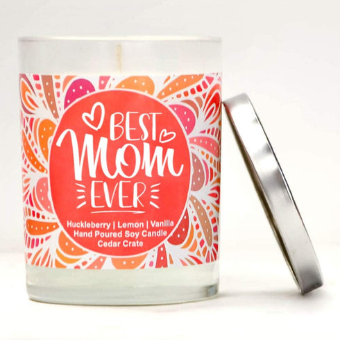 Best Mom Ever - Candles Gifts for Mom, Women, Girlfriend, Grandma, Best Friend Candle, Gift for Sister, Aunt, Funny Birthday Candles Gifts for Mot...