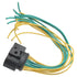 Fit for Ram 1500 2500 2013-2018 Xenon HID Projector Headlight Connector Harness Pigtail Plug......