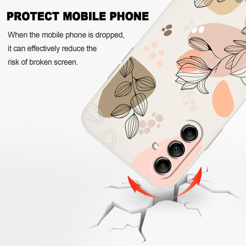for Samsung Galaxy A25 5G Case Silicone Soft Anti Scratch Microfiber Lining Case for Samsung A25 5G Stylish Phone Cover 6.5 Inch-Morandi White...