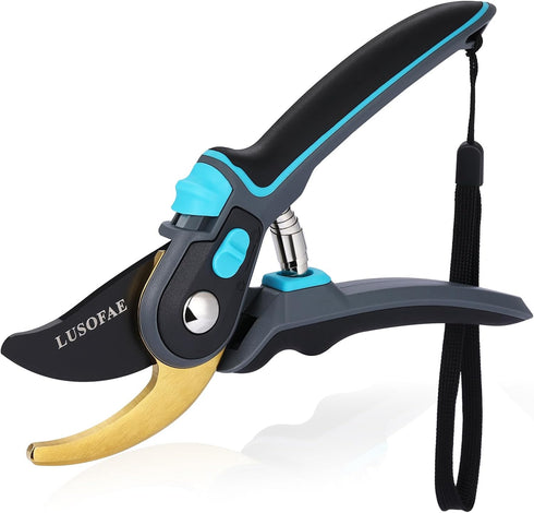 Pruning shears for gardening,Plant and flower trim tool,Easily clip the bypass of hedges, tree,flowers & shrubs....