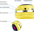 Kids Bluetooth Headphones, Colorful LED Lights Wireless Cartoon Headphones, Over Ear Headphones Built-in Mic for Children/School/iPad/Tablet/Airpl...