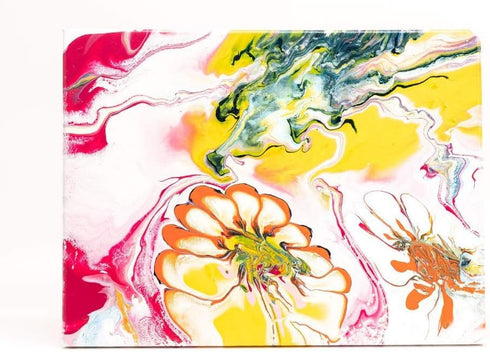 FolkArt Pre-Mixed Acrylic Pouring Paint, 8 oz, Bright Pink...