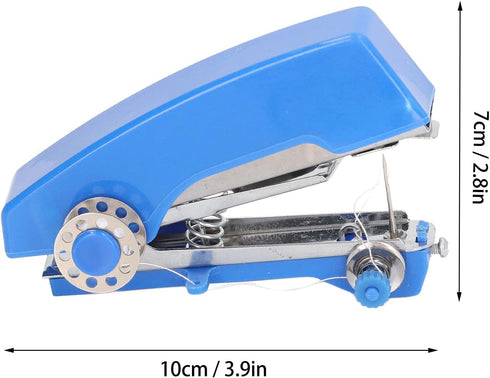 Handheld Sewing Machine, Stainless Steel Plastic Compact Structure Automatic Feeding Hand Sewer Machine for Outdoor Travel for Household......