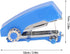 Handheld Sewing Machine, Stainless Steel Plastic Compact Structure Automatic Feeding Hand Sewer Machine for Outdoor Travel for Household......