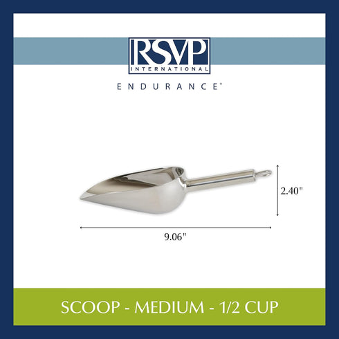 Stainless Steel Scoop, Medium...