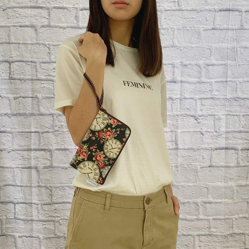 Tainada Women Universal Phone Wristlet Wallet Pouch, Dual Slots Zipper Purse Carry Case Bag for iPhone 16/15/14, 16/15/14 Pro Max, 16/15/14 Plus; ...