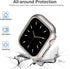 Pocoukate [12 Pack Case Compatible with Apple Watch Series 3 Series 2 38mm, with Tempered Glass Screen Protector Full Scratch-Resistant Protective...