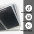 Set of 2 Plastic Wallet Insert for Credit Card Checkbook, Men Wallets Trifold Vinyl Credit Card Sleeves Holder...