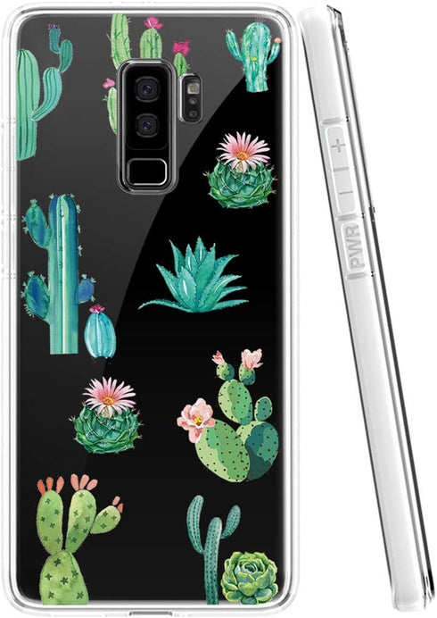Phone Case for Galaxy S9 Plus, Samsung S9 Plus Case for Girls Women, Soft Clear TPU Shockproof Protective Transparent Case Cover for Samsung Galax...