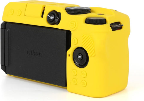 Rieibi Z30 Case, Soft Silicone Protective Case for Nikon Z30 Digital Camera, Lightweight Nikon Z30 Camera Case Cover Grip Body Skin - Yellow...