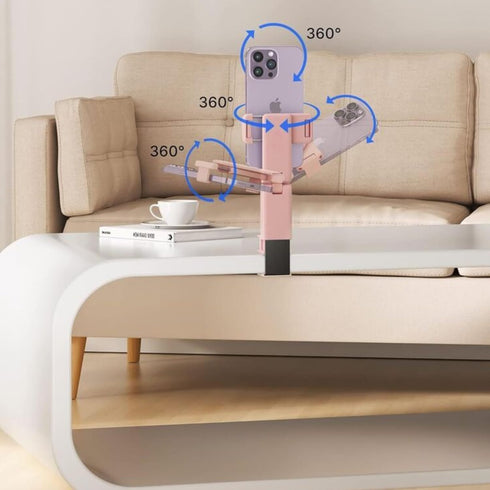 Pink Airplane Phone Holder Travel Essentials Accessories Cruise car Mount Cell Stand air Plane Table seat Desk Flight Vacation Size Golf cart Univ...