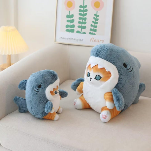Whale Shark Plush Baby Cat Shark Stuffed Animal Plushies Doll,13" Cat Shark Plush Toy Soft Christmas & Birthday for Girls,Kids,Girlfriend (Shark C...