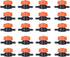 20pcs 1/4 Inch Barb Shut-Off Valve Universal Drip Irrigation Tubing Coupling Valve...