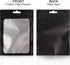 100Pcs Black Smell Proof Bags, Resealable Mylar Bags with Clear Window, Small Foil Packaging Pouch for Food Storage, Candy, Jewelry, Lip Gloss, Pa...