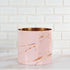 Pastel Pink Utensil Holder for Kitchen Countertop Organizer Kitchen Essentials, 6.5? Large Utensil Crock, Farmhouse Utensil Caddy for Home Décor, ...