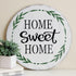 Silkscreen Stencil for Painting on Wood - 10x10 Inch Home Sweet Home Adhesive Mesh Transfer Stencils Template - Reusable Paint Stencil for Signs, ...