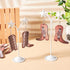 KISSITTY Wood Earring Making Kit 22Pcs Printed Cowboy Boot Wood Pendants Western Cowboy Boot Shape Wood Dangle Charms with 20Pcs Earring Hooks 20P...