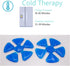 Head Ice Pack, Ice Pack Headache Cool Down Cold Pack Soothing Fever Migraine Gel Ice Pack for Catcher Helmets, Riding Helmet Ice Pack, Keep Cool (...