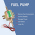 Universal Electric Fuel Pump Kit 12v 3-6 PSI Low Pressure with Fuel Filter 6.56 FT 5/16" ID Fuel Line Replacement For Carburetor Lawn Mower Gas Di...