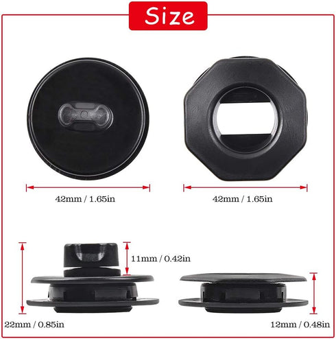OTUAYAUTO 8PCS Car Floor Mat Clips - for Double Layer Mat - Universal Automotive Carpet Clips Holder Clamps...