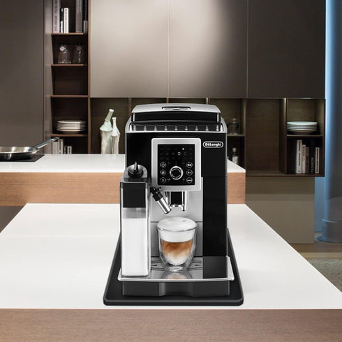 PIVBY Silicone Mat Under Coffee Machine With Lip Coffee Maker Appliance Automatic Machines Espresso Accessory Black Multifunctional Rubber Base Ma...