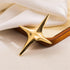 Gold Star Brooch Pin for Women Men Polished Stainless Steel Fashion Simple Brooches Lapel Pins Unique Hat Bag Dress Accessories Christmas Festival...
