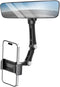 Rear View Mirror Phone Holder, Rearview Mirror Phone Holder for Car, Rotatable and Retractable Car Phone Holder Mount, Car Truck Essentials Access...