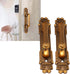 Yosoo Cabinet Door Handle, 2Pcs/Set European Style Antique Zinc Alloy Door Pull Handle Cabinet Hardware Accessory...