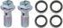 X AUTOHAUX Brake Hose Motorcycle Hydraulic Brake Line Oil Hose Pipe Fitting for ATV Motorcycle Motocross Racing Bike 30cm Black 1 Set...