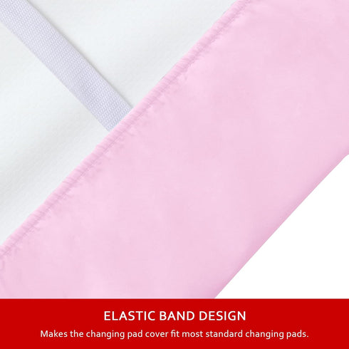 Changing Pad Cover for Girls 2 Pack, Lovely Print Soft Diaper Change Table Sheets, Fit 32"x16" Contoured Pad, Comfy Cozy 2-Pack Cradle Sheets,Flor...