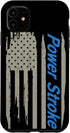 iPhone 11 Power Stroke American Flag Case...