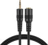TNP 2.5mm Extension Cable (3 Feet) - Male to Female Adapter Extender Stereo Audio Sub Mini Subminiature Jack Adapter Wire Cord Plug Connector for ...